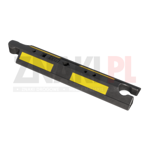 Separator ruchu U-25 "ciągły czarno-żółty"