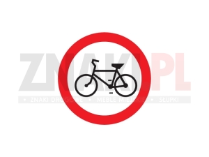 B-9 Zakaz wjazdu rowerów