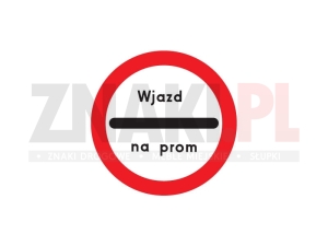 B32d Stój - wjazd na prom
