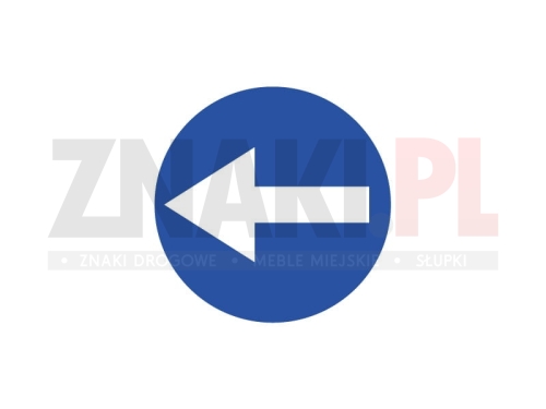 C3 - nakaz jazdy w lewo (skręcanie przed znakiem).jpg