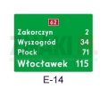 E14 - tablica szlaku drogowego.jpg